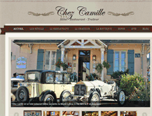 Tablet Screenshot of chez-camille.fr